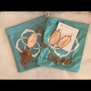 Kendra Scott Earring and Necklace Set